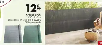 Canisse PVC