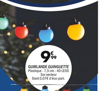 La Foir'Fouille Guirlande Guinguette offre