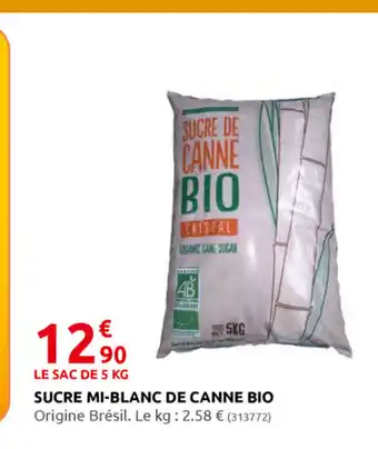 Rural Master Sucre Mi-Blanc De Canne Bio offre