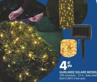 La Foir'Fouille Guirlande Solaire Microleds offre