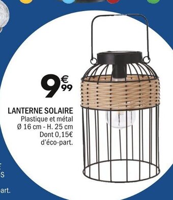 La Foir'Fouille Lanterne Solaire offre