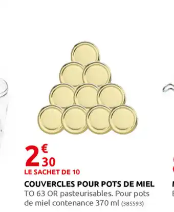 Rural Master Couvercles Pour Pots De Miel offre