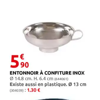 Entonnoir À Confiture Inox