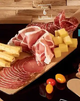 Hyper U Planche De Charcuterie 'Mixte" Pour 6 Personnes offre