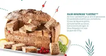 Hyper U Pain Surprise "Coffre" offre