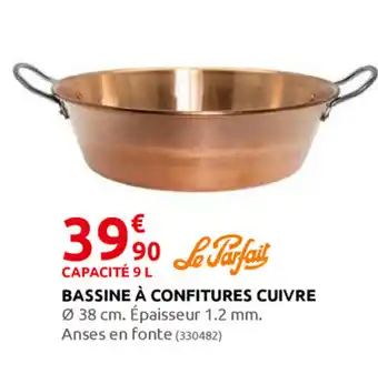 Bassine À Confitures Cuivre