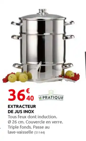 Rural Master Extracteur De Jus Inox offre