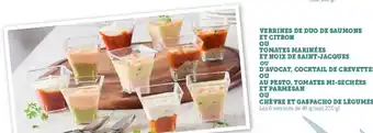 Hyper U Verrines De Duo De Saumons Et Citron offre