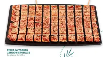 Hyper U Pizza 66 Toasts Jambon Fromage offre