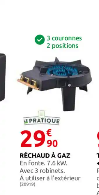 Rechaud À Gaz