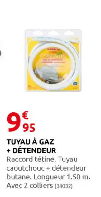 Rural Master Tuyau À Gaz + Detendeur offre