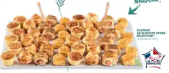 Hyper U Plateau De 48 Petits Fours Sélection offre