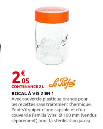 Rural Master Bocal À Vis 2 en 1 offre