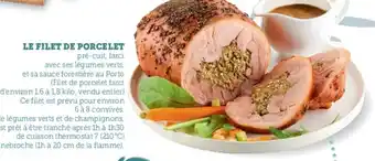 Hyper U Le Filet De Porcelet offre