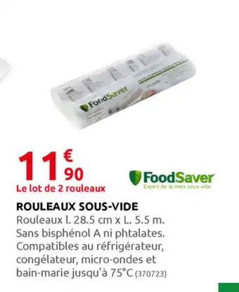 Rural Master Rouleaux Sous-Vide offre