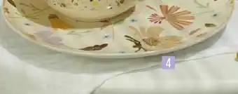 Géant Casino Assiette Plate Ø 26,5cm Provence offre