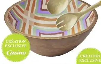 Géant Casino Saladier Ø 30,5cm Terre Mexicaine offre