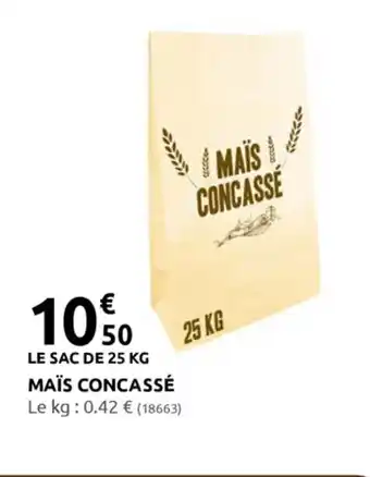 Rural Master Mais Concasse offre