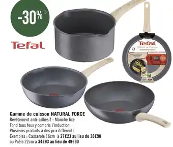 Géant Casino Gamme De Cuisson Natural Force offre