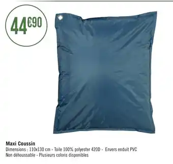 Géant Casino Maxi Coussin offre