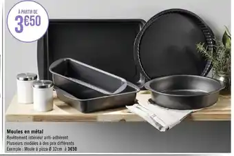 Géant Casino Moules En Métal offre