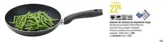 Gamme De Cuisson En Aluminium Forgé