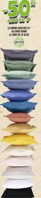 Au Choix Parmi Le Linge De Lit Alize