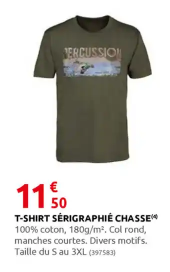 Rural Master T-Shirt Sérigraphié Chasse offre