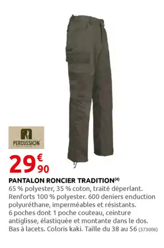 Pantalon Roncier Tradition