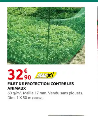 Rural Master Filet De Protection Contre Les Animaux offre