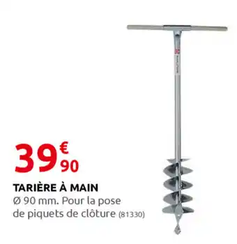 Rural Master Tariére a Main offre