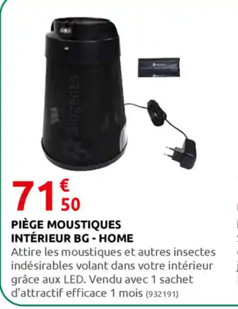 Rural Master Piége Moustiques Intérieur Bg-Home offre