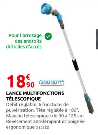 Rural Master Lance Multifonctions Télescopique offre