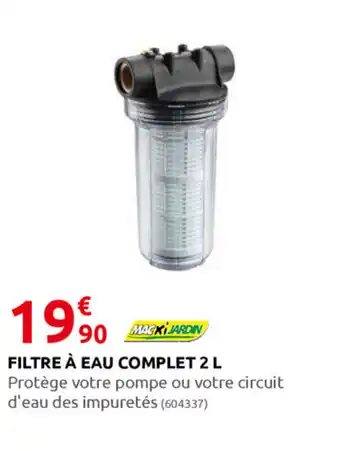 Rural Master Filtre a Eau Complet 2 L offre