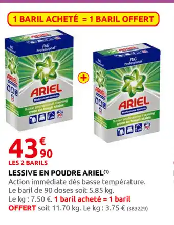 Lessive En Poudre Ariel
