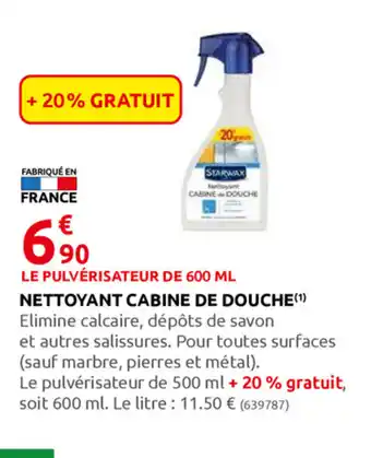 Rural Master Nettoyant Cabine De Douche offre