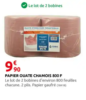 Rural Master Papier Ouate Chamois 800 F offre