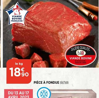 Bi1 Piece a fondue offre