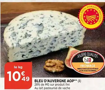 Bi1 Bleu d'auvergne AOP offre