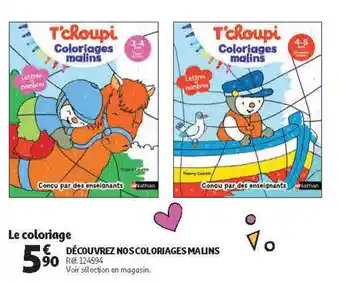 Découvrez nos coloriages malins