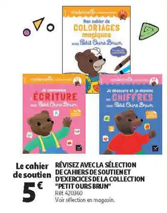 Révisez avecla sélection de cahiers de soutien et