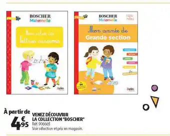 Auchan Direct Venez découvrir la collection boscher offre
