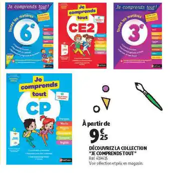 Auchan Direct Découvrez la collection "je comprends tout" offre