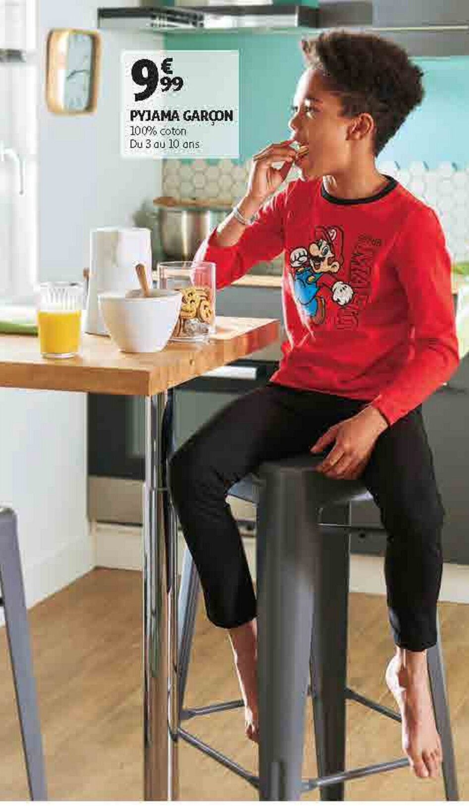 Promo Pyjama Garcon Chez Auchan Direct