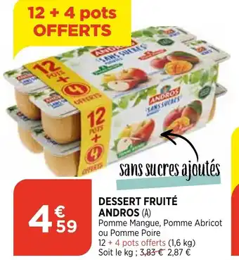 Bi1 Dessert fruite andros offre