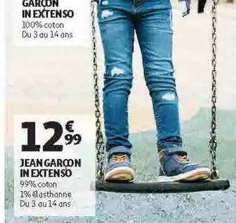 Auchan Direct Jean garçon in extenso offre