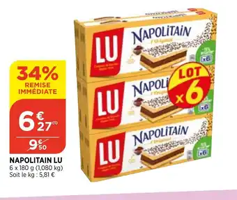 Bi1 Napolitain lu offre