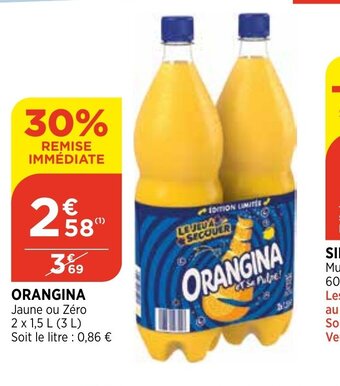 Bi1 Orangina offre