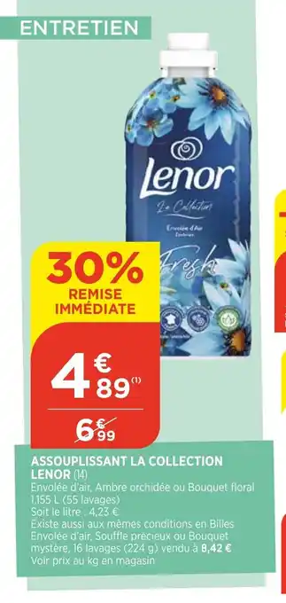 Assouplissant la collection lenor
