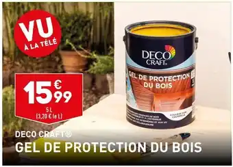 ALDI Deco craft gel de protection du bois offre